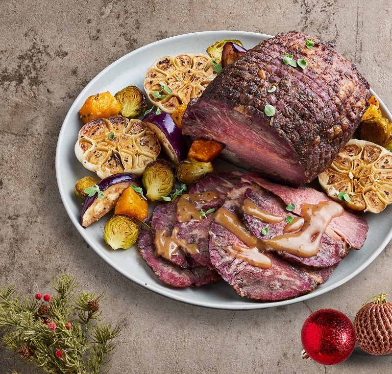 Ribeye Roast Beef with Italian Herbs