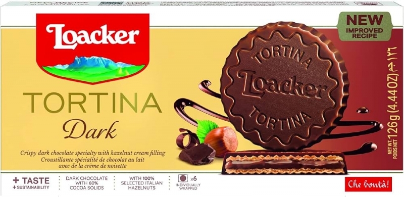 Dark Wafer Tortina 125g